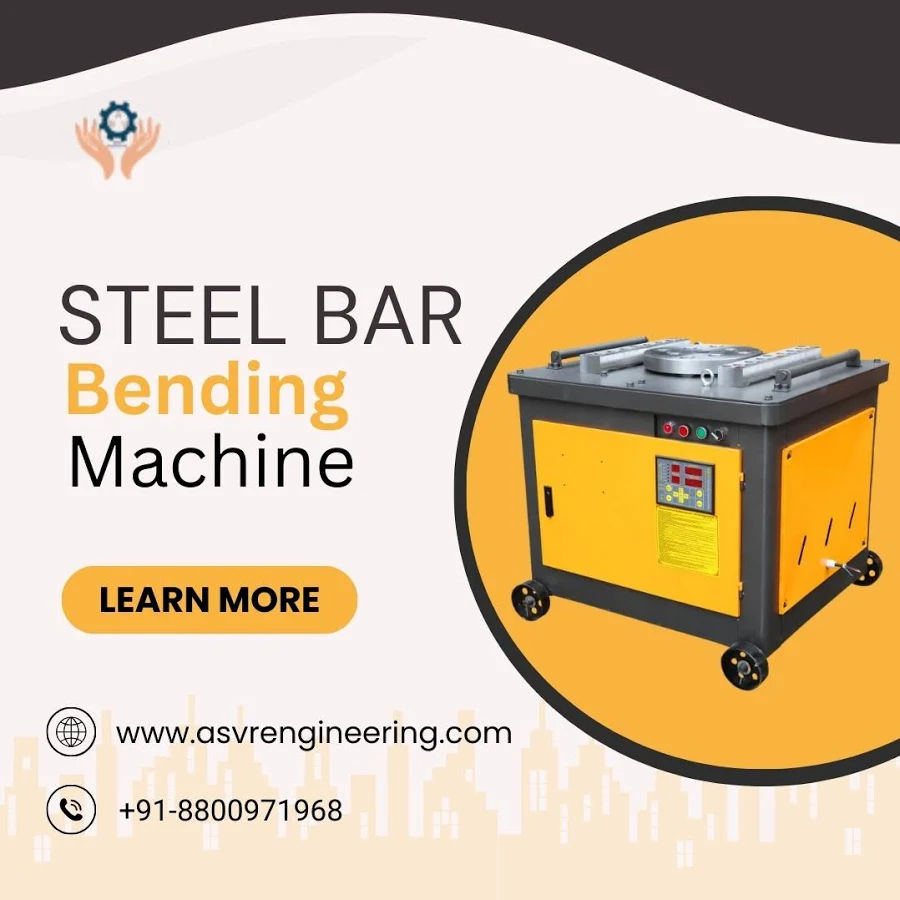 Leading Steel Bar Bending Machine Manufacturer and Supplier in India